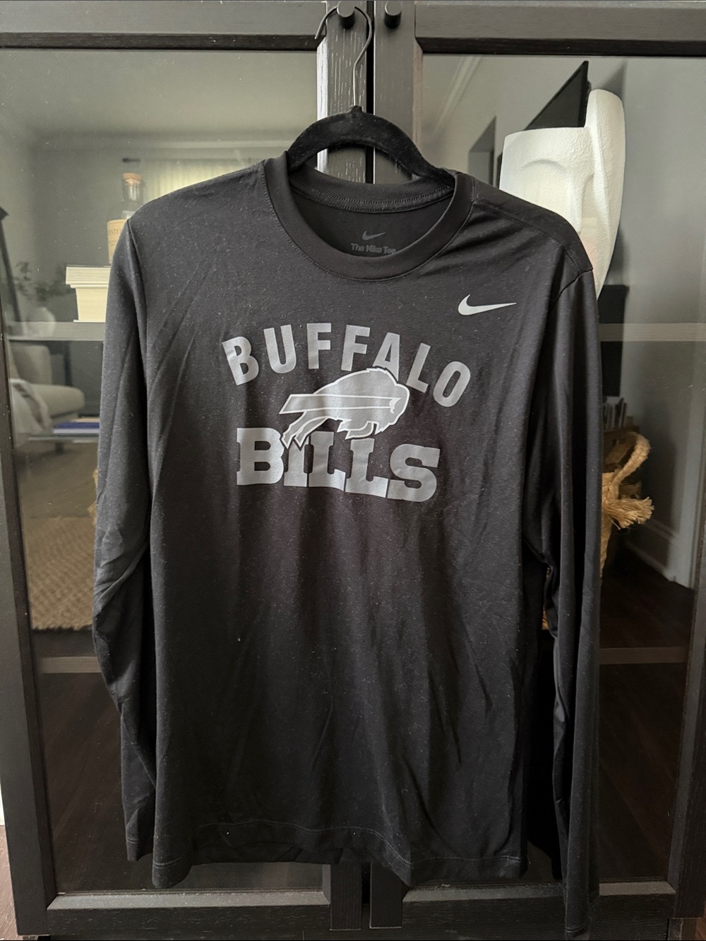 Nike Black Buffalo Bills Long Sleeve Shirt